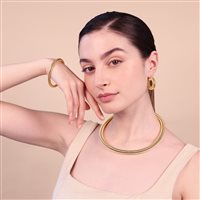 Collar Etrusca Mujer in Aleación de Metal WSET00790.YG - WSET00790.YG
